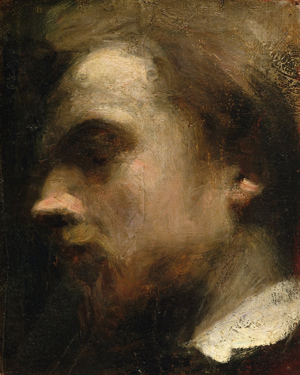 صورة ذاتية ، كاليفورنيا. 1858. بواسطة Ignace Henri Jean Fantin Latour