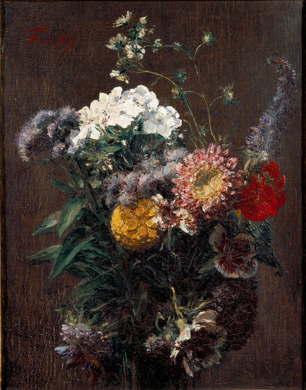 باق على قيد الحياة: أزهار مختلطة ، ١٨٥٠-١٩٠٠ بواسطة Ignace Henri Jean Fantin Latour