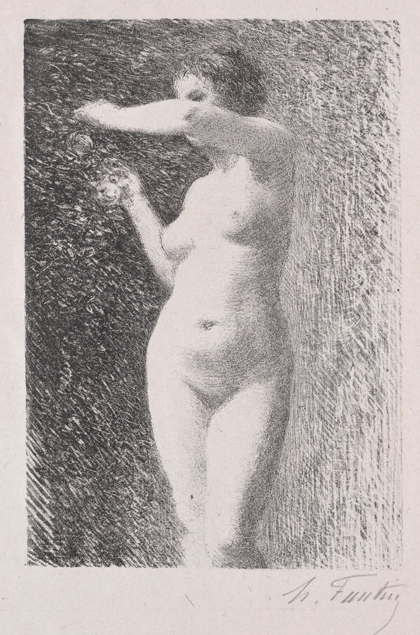 دراسة لحواء بواسطة Ignace Henri Jean Fantin Latour