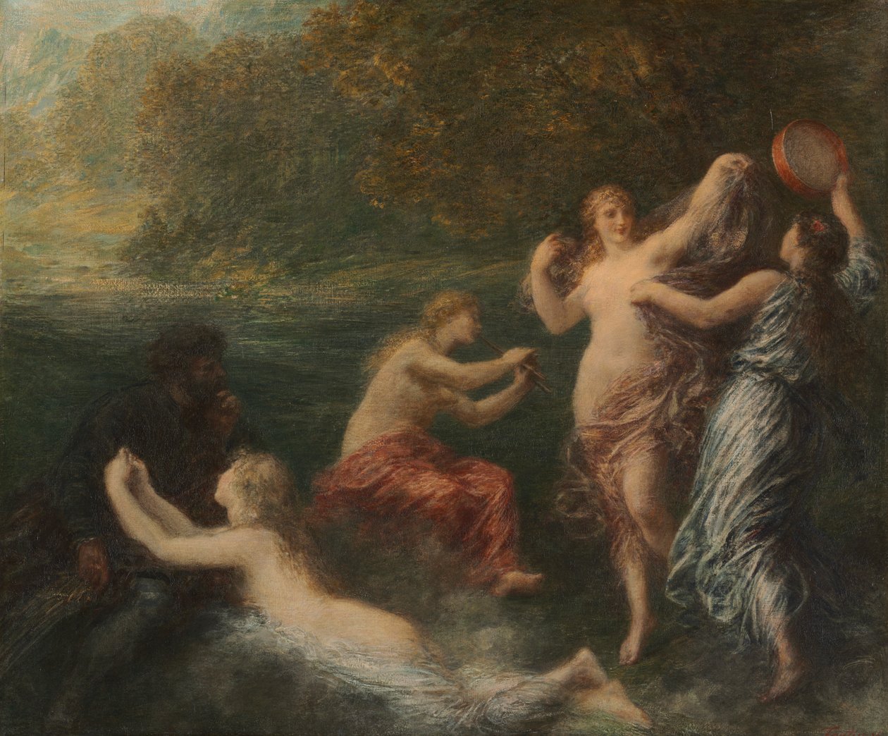 Tannhäuser بواسطة Ignace Henri Jean Fantin Latour