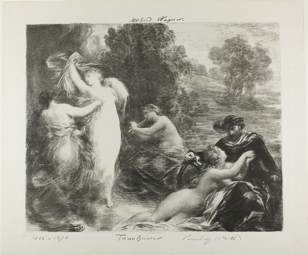 Tannhäuser: فينوسبرغ بواسطة Ignace Henri Jean Fantin Latour