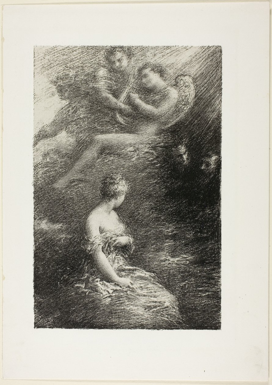 إدانة فاوست: ظهور مارجريت بواسطة Ignace Henri Jean Fantin Latour
