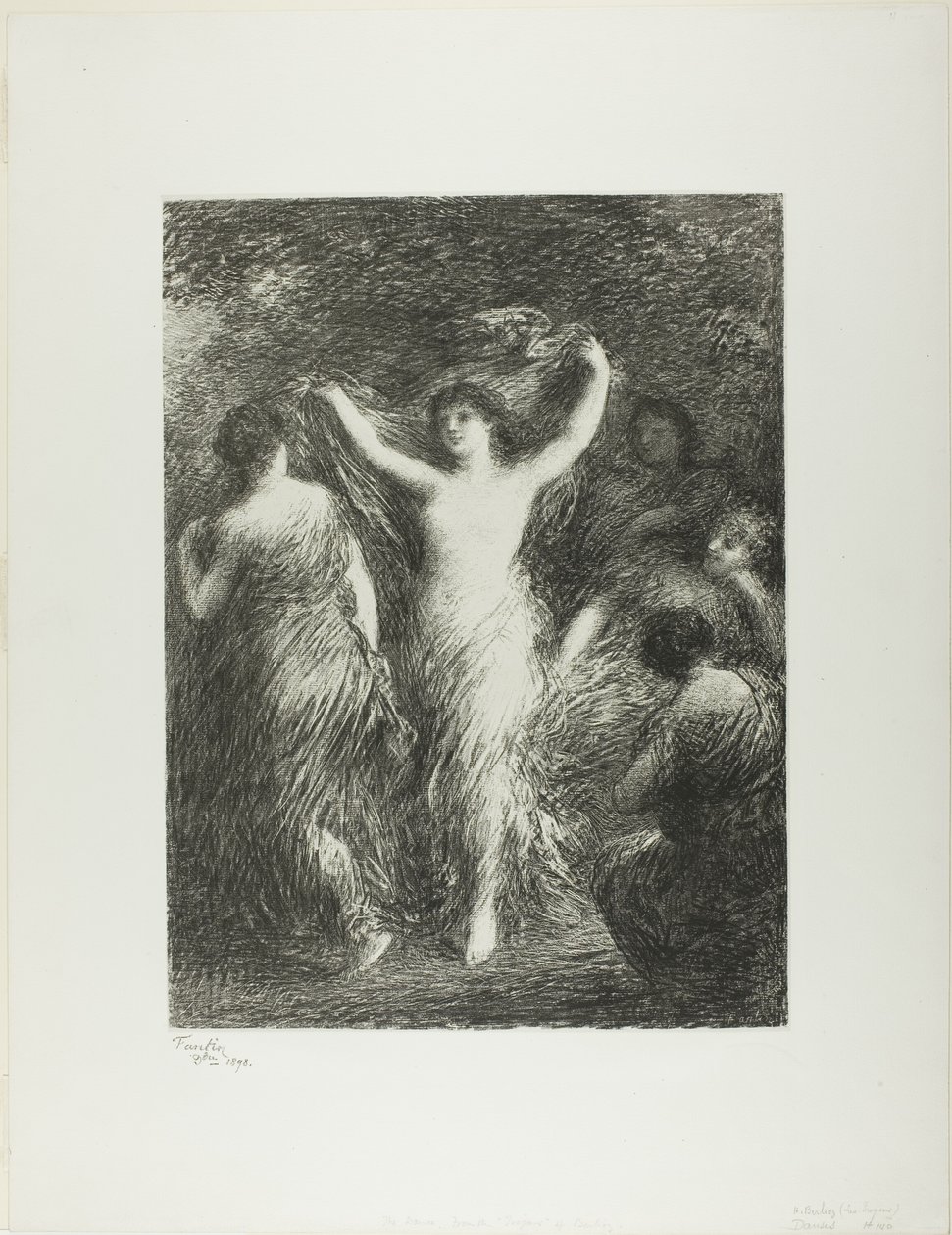 الرقصة بواسطة Ignace Henri Jean Fantin Latour