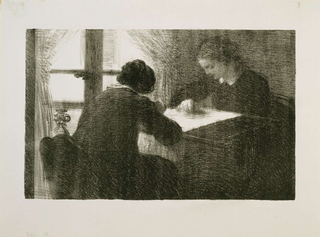 المطرزون رقم 2 بواسطة Ignace Henri Jean Fantin Latour