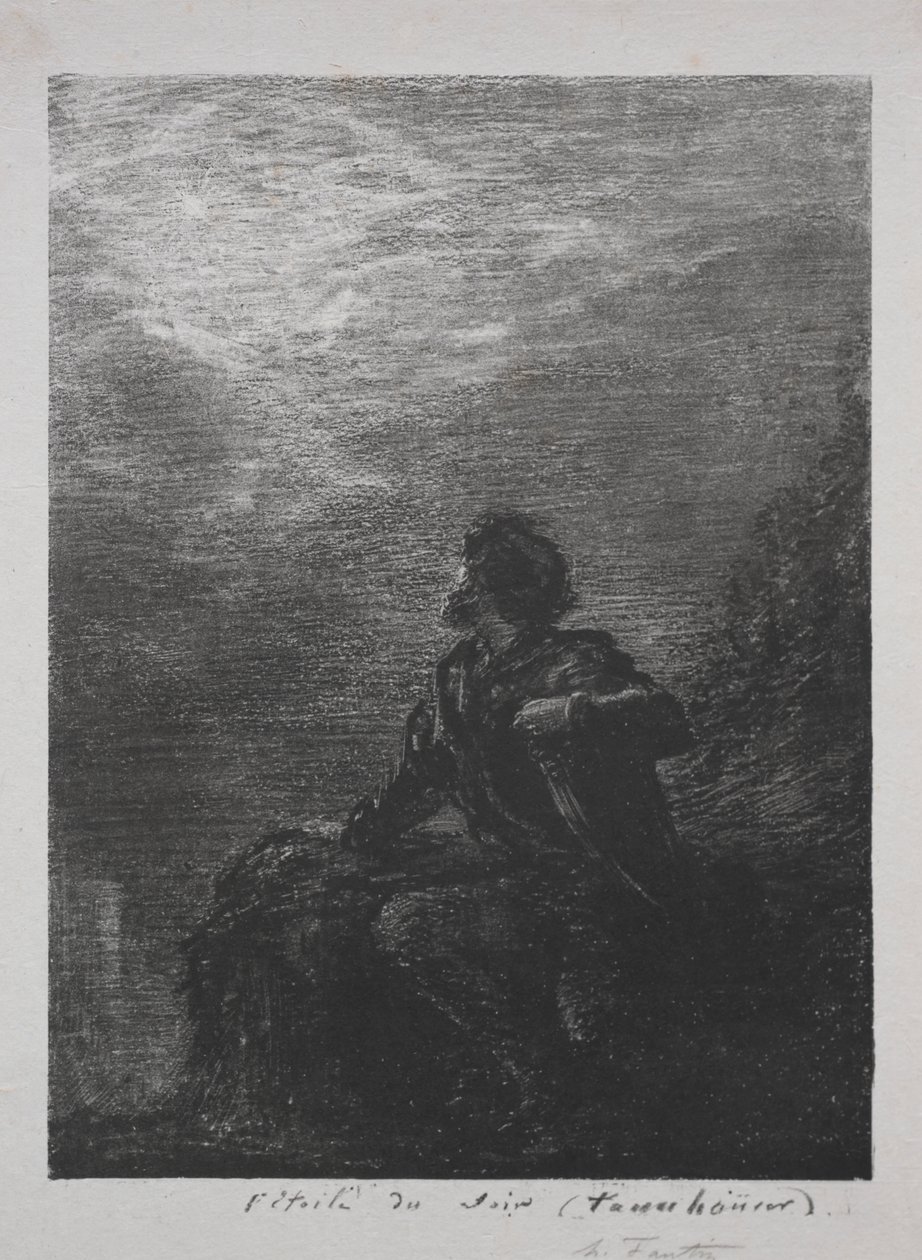 نجمة المساء بواسطة Ignace Henri Jean Fantin Latour