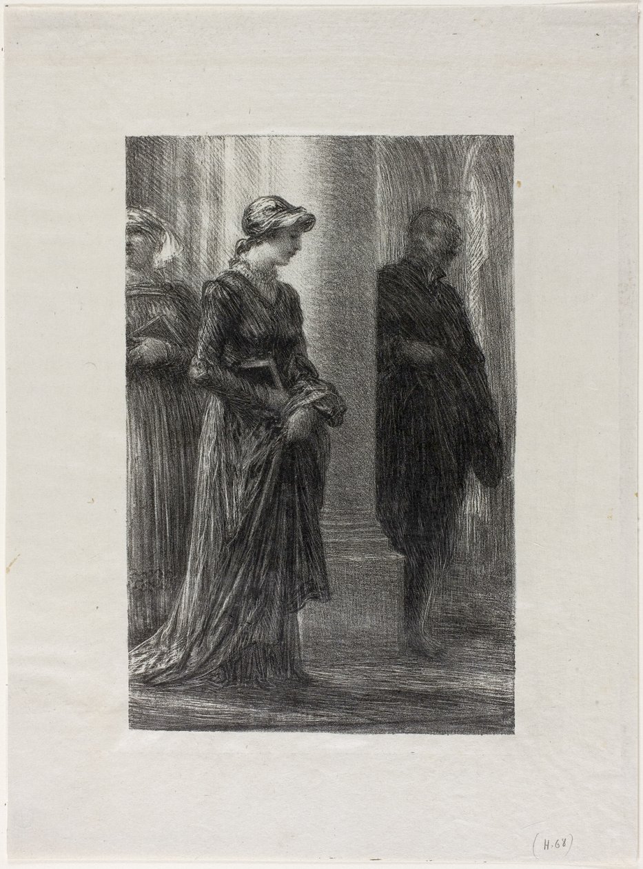 سادة نورمبرغ ، الفصل الأول: فالتر وإيفا ميت بواسطة Ignace Henri Jean Fantin Latour