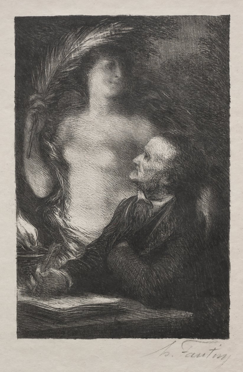 موسى بواسطة Ignace Henri Jean Fantin Latour