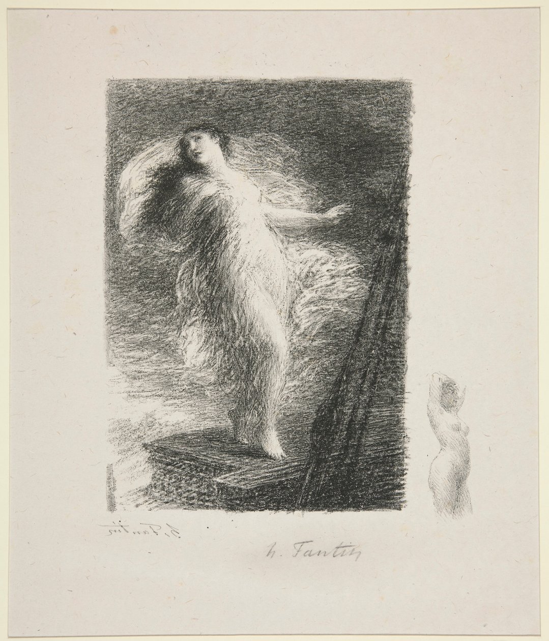 يونغ تارنتين بواسطة Ignace Henri Jean Fantin Latour