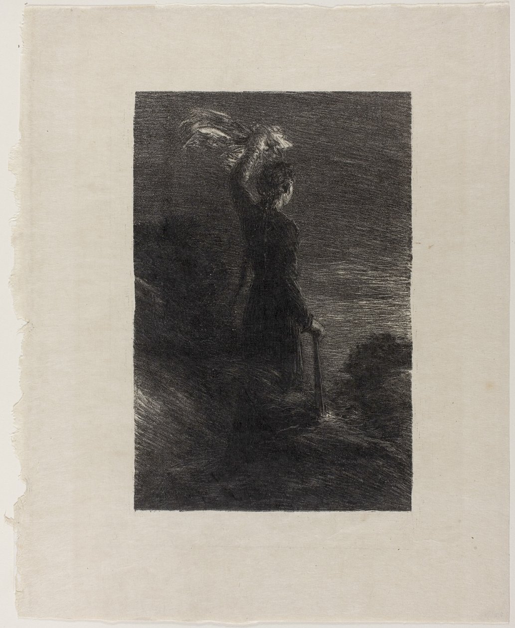 تريستان وإيزولد ، الفصل الثاني: الإشارة في الليل بواسطة Ignace Henri Jean Fantin Latour
