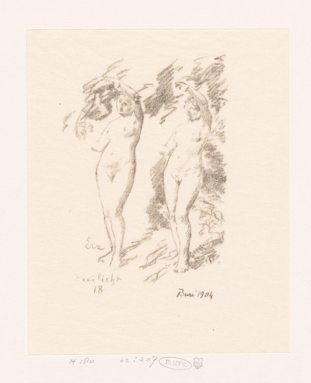 دراستان عن حواء بواسطة Ignace Henri Jean Fantin Latour