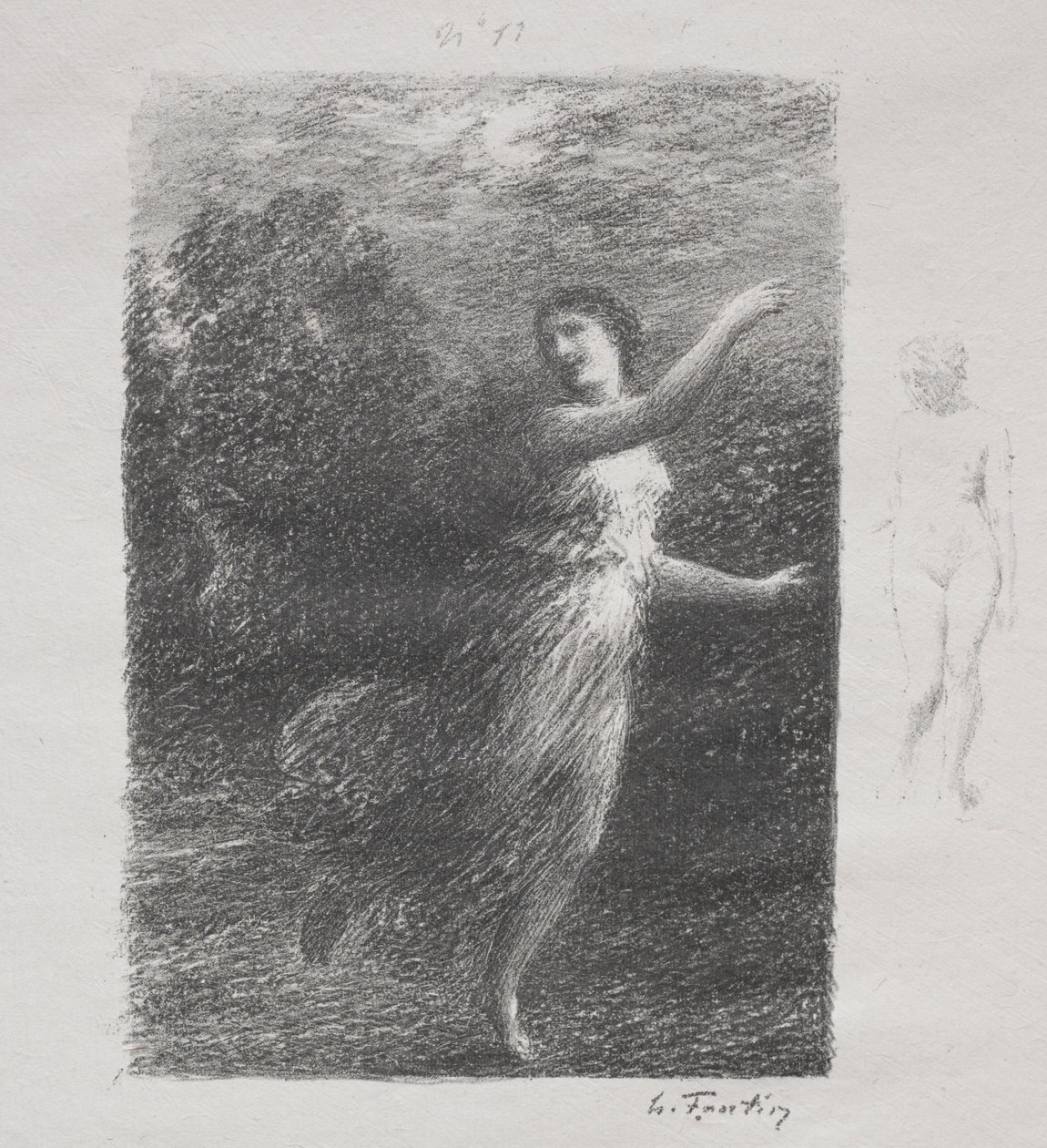 الرابع والعشرون بواسطة Ignace Henri Jean Fantin Latour