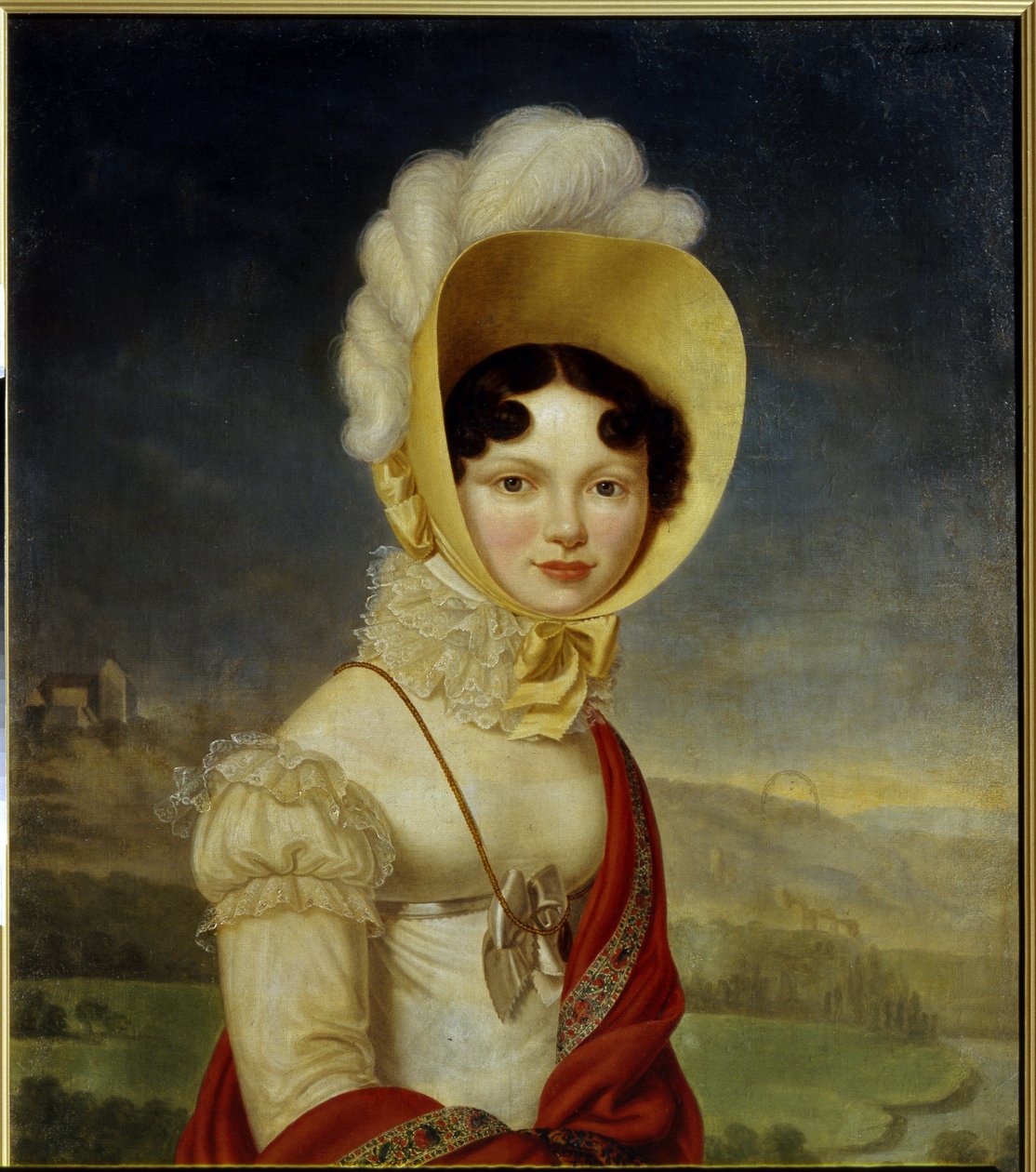 دوقة روسيا الكبرى كاثرين بافلوفنا (1788-1819). لوحة هنري فرانسوا ريزنر (1767-1828) ، زيت على قماش. الفن الفرنسي بواسطة هنري فرانسوا ريسنر
