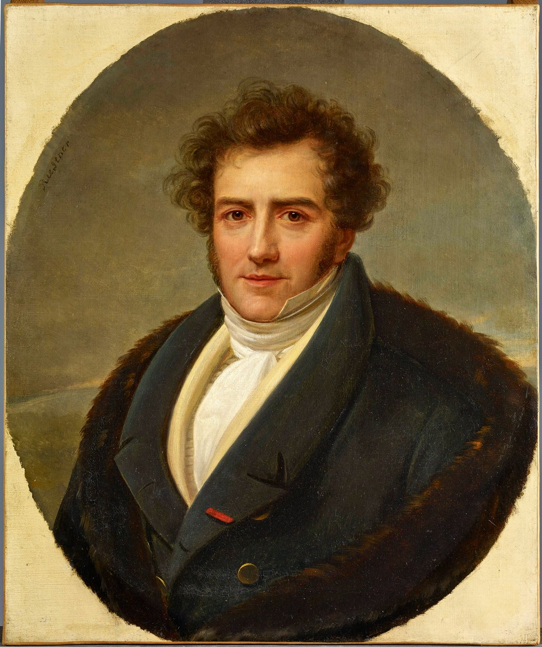 صورة للمؤلف الموسيقي فرانسوا أدريان بويديو (1775-1834) ، بقلم ريزنر وهنري فرانسوا (1767-1828). زيت على قماش. Philharmonie دي باريس بواسطة هنري فرانسوا ريسنر