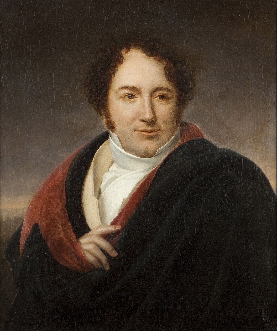 صورة لمغني الأوبرا لويجي لابلاش (1794-1858) par Riesener ، Henri-Francois (1767-1828). زيت على قماش ، مقاس 66x55 ، مجموعة خاصة بواسطة هنري فرانسوا ريسنر