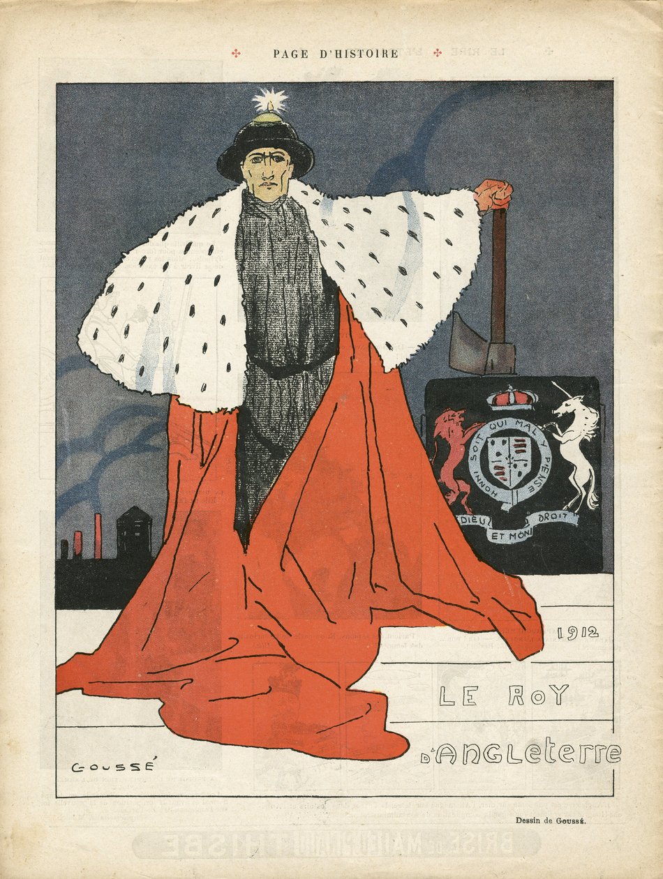 رسم توضيحي لهنري جوس (1872-1914) في لو ريري بواسطة هنري جوس