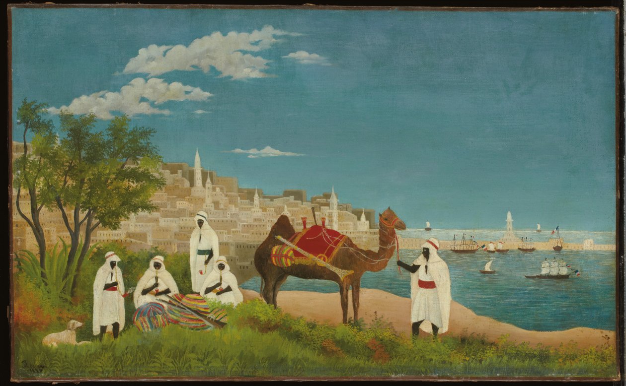 مناظر طبيعية ، الجزائر ، 1880 بواسطة هنري جي إف روسو