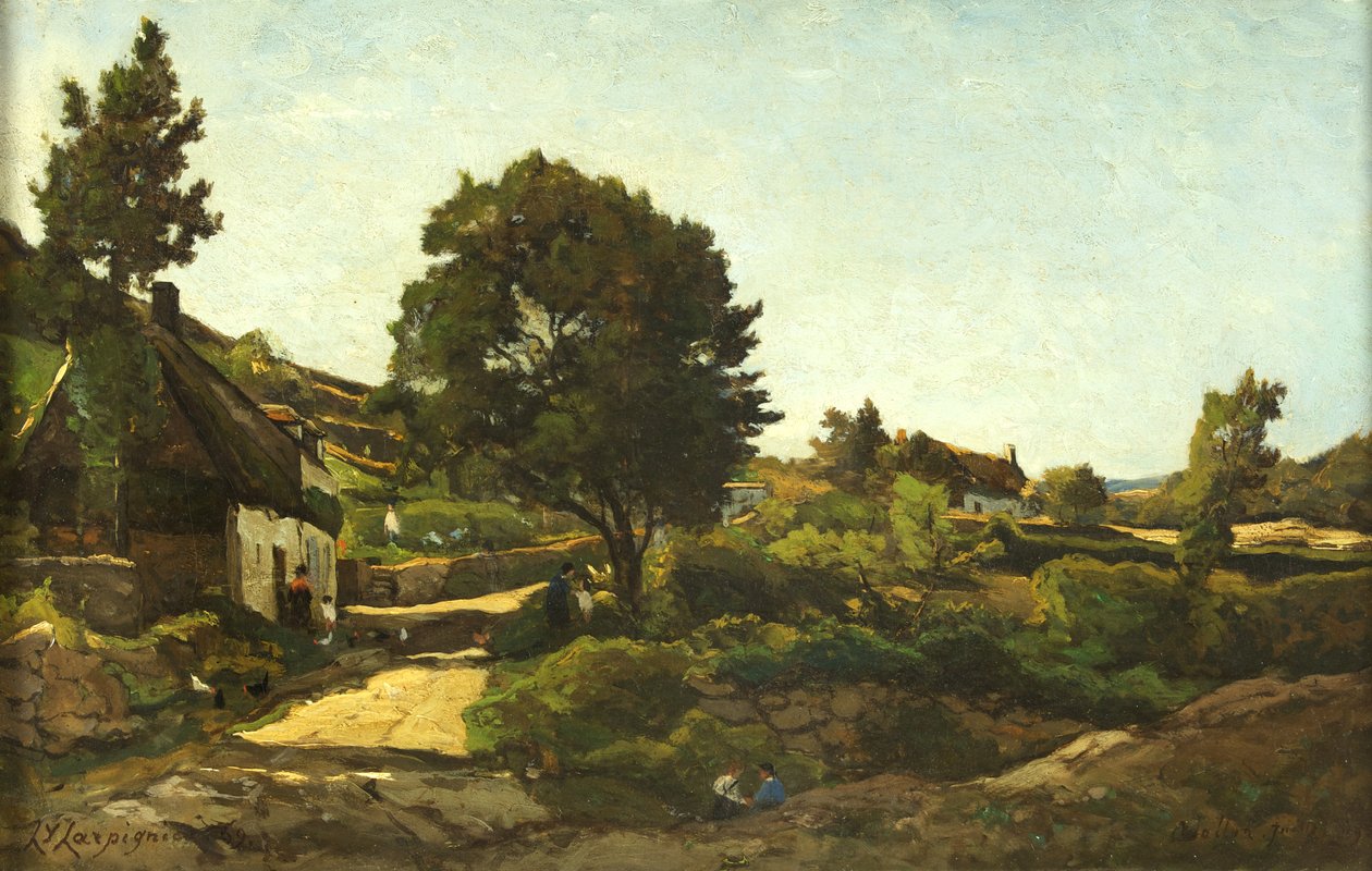 Avallon بواسطة هنري جوزيف هاربينييس