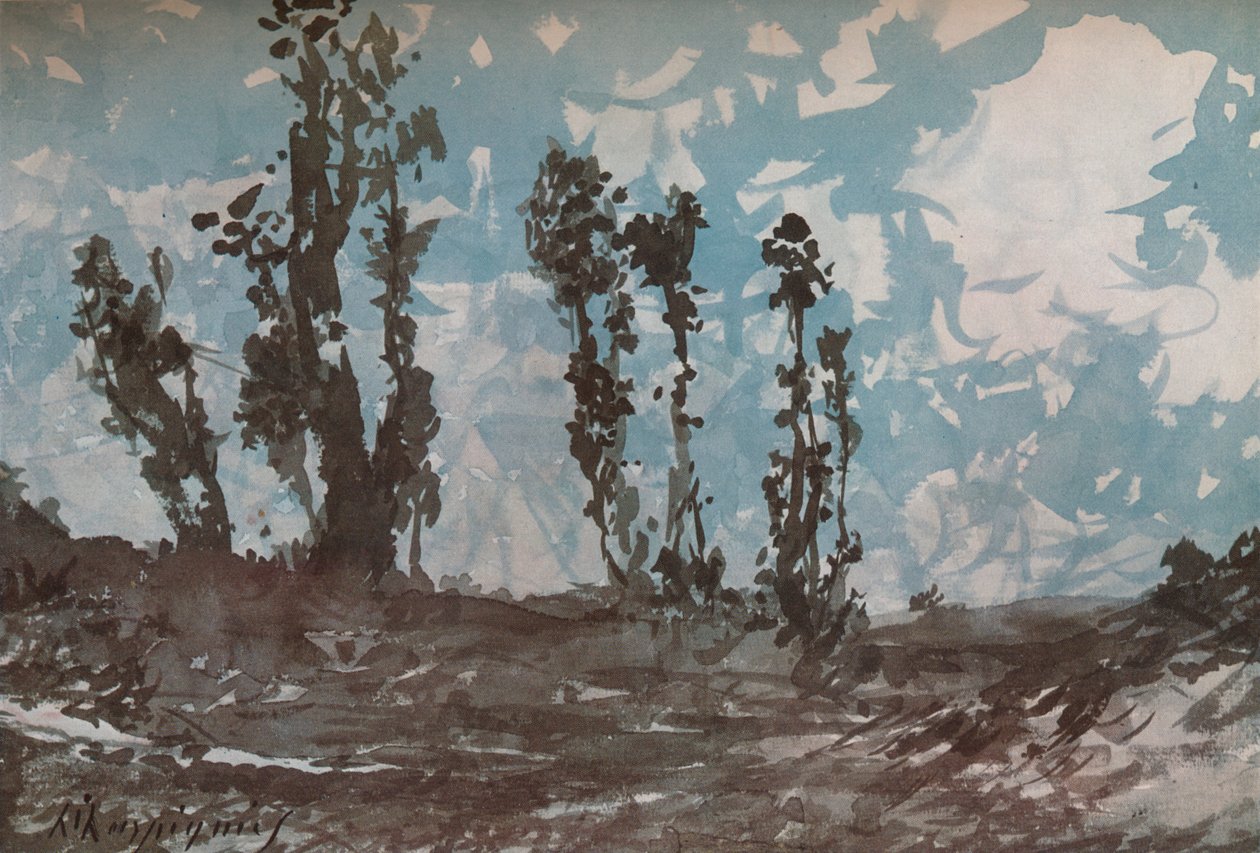 الحور ، c1839-1916 ، 1924 بواسطة هنري جوزيف هاربينييس