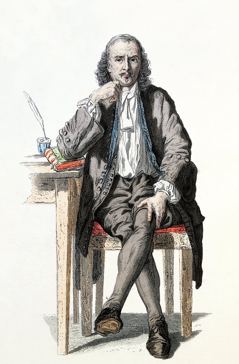 تعادل بيير كورنيل (1606-1684) بواسطة جيفروي بواسطة هنري جول جان جوفروي