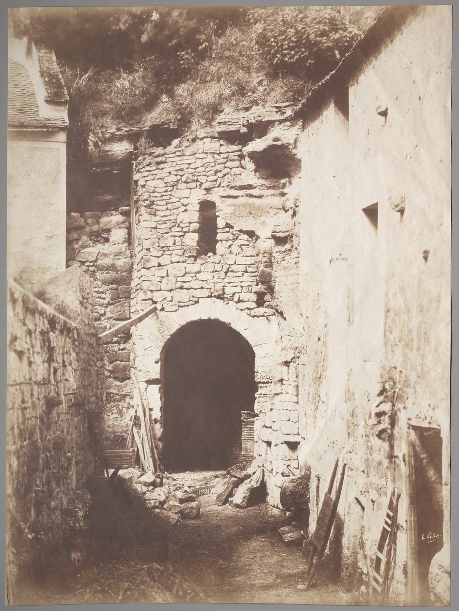 خلف مزرعة تروجلوديت ، ج. 1853. بواسطة هنري لو سيك