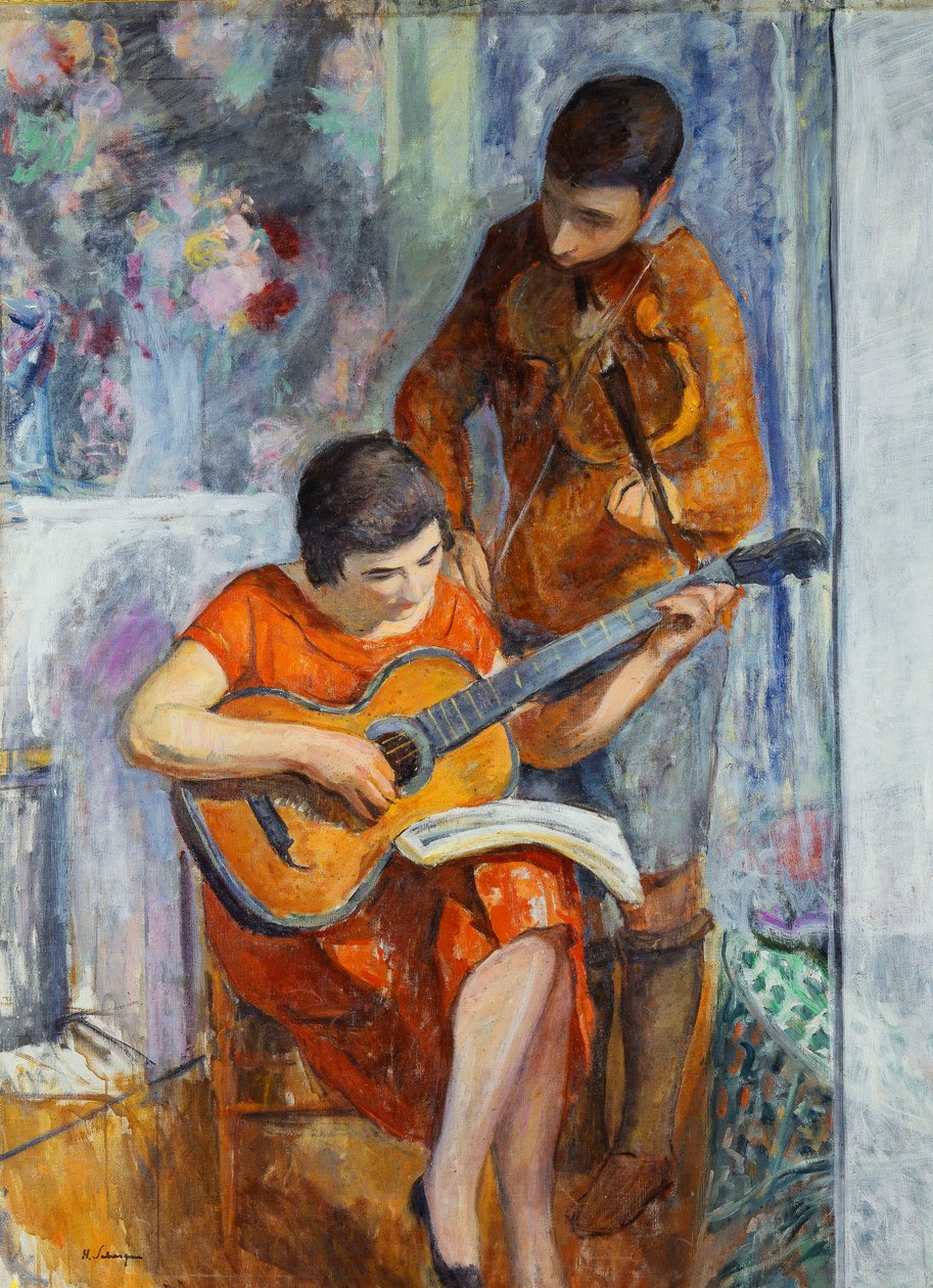 الموسيقيين؛ الموسيقيين ، ج .1930 بواسطة هنري ليباسك