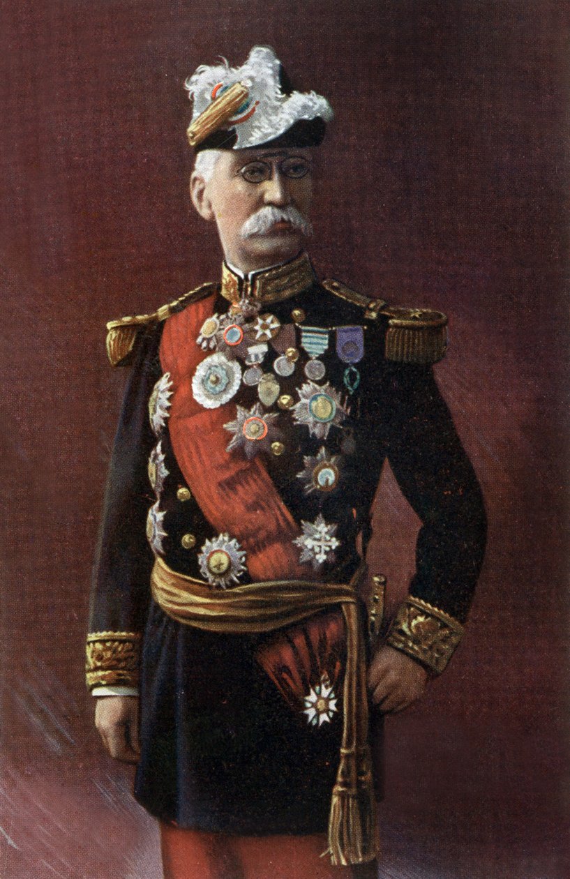 الضابط الفرنسي الجنرال جوزيف غالياني (1849-1916) تصوير هنري مانويل بواسطة هنري مانويل