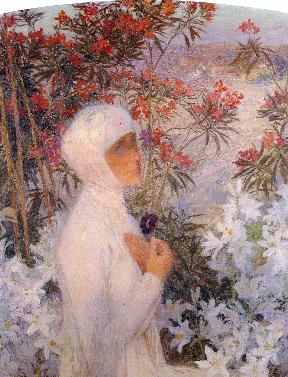 الشاعرة ؛ لا بويتيس ، ج. 1890 بواسطة هنري مارتن