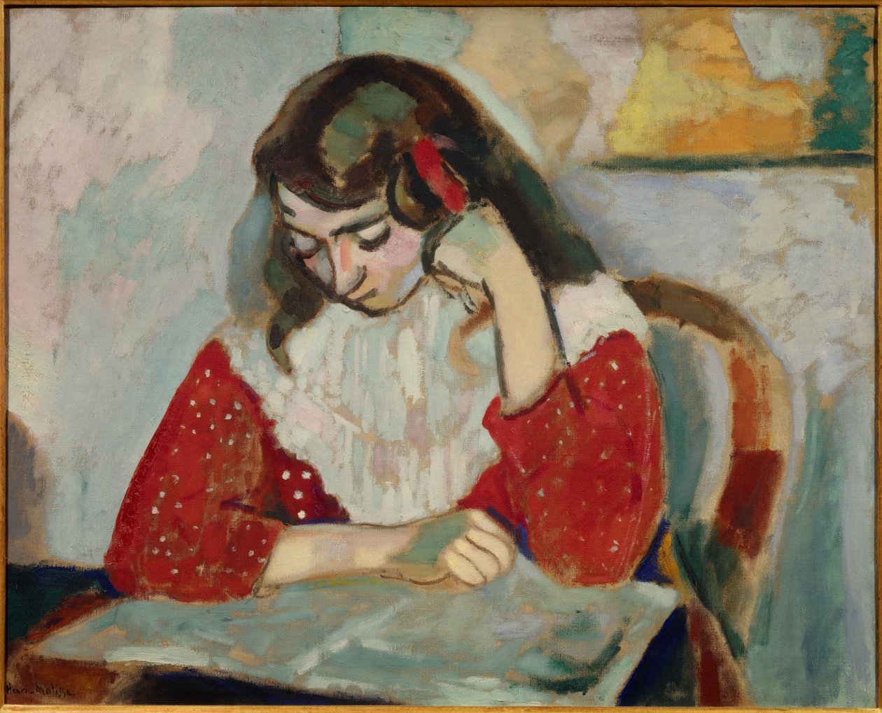 مارغريت ليسان 1906 (زيت على قماش) بواسطة هنري ماتيس