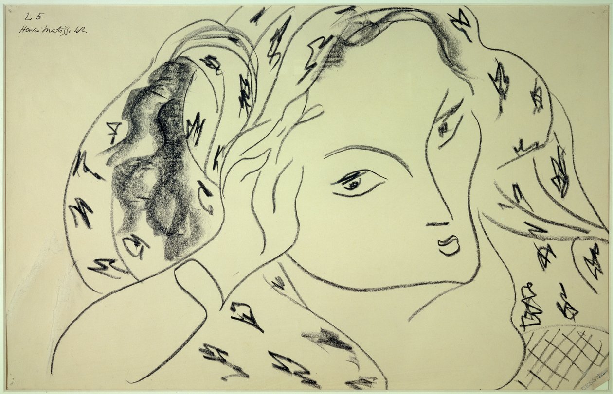 الموضوع والتباين L.5 1942 (رسم) بواسطة هنري ماتيس