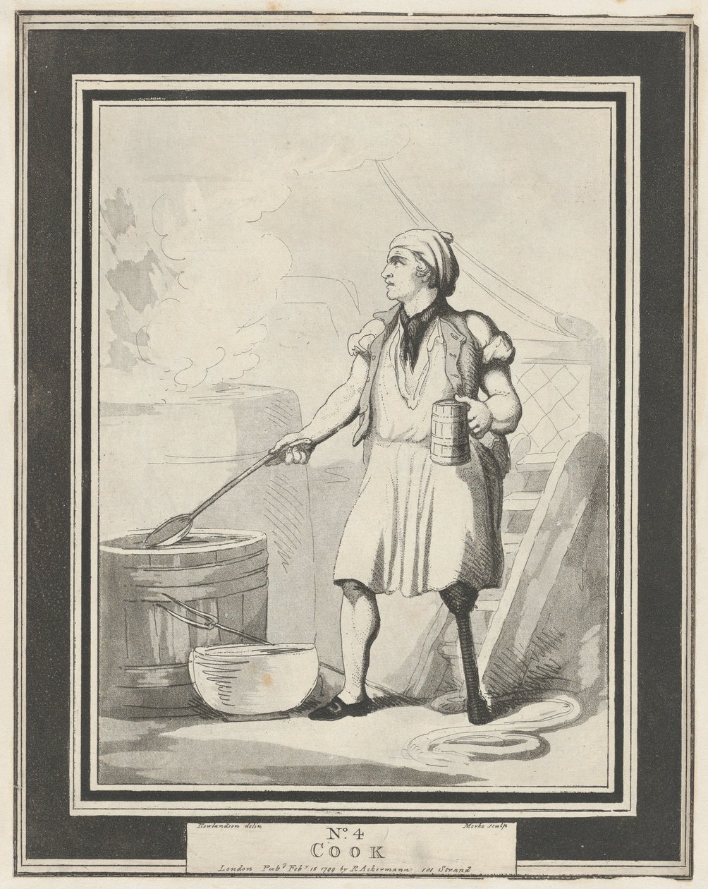 رقم 4: كوك ، 15 فبراير 1799. بواسطة إشعار هنري
