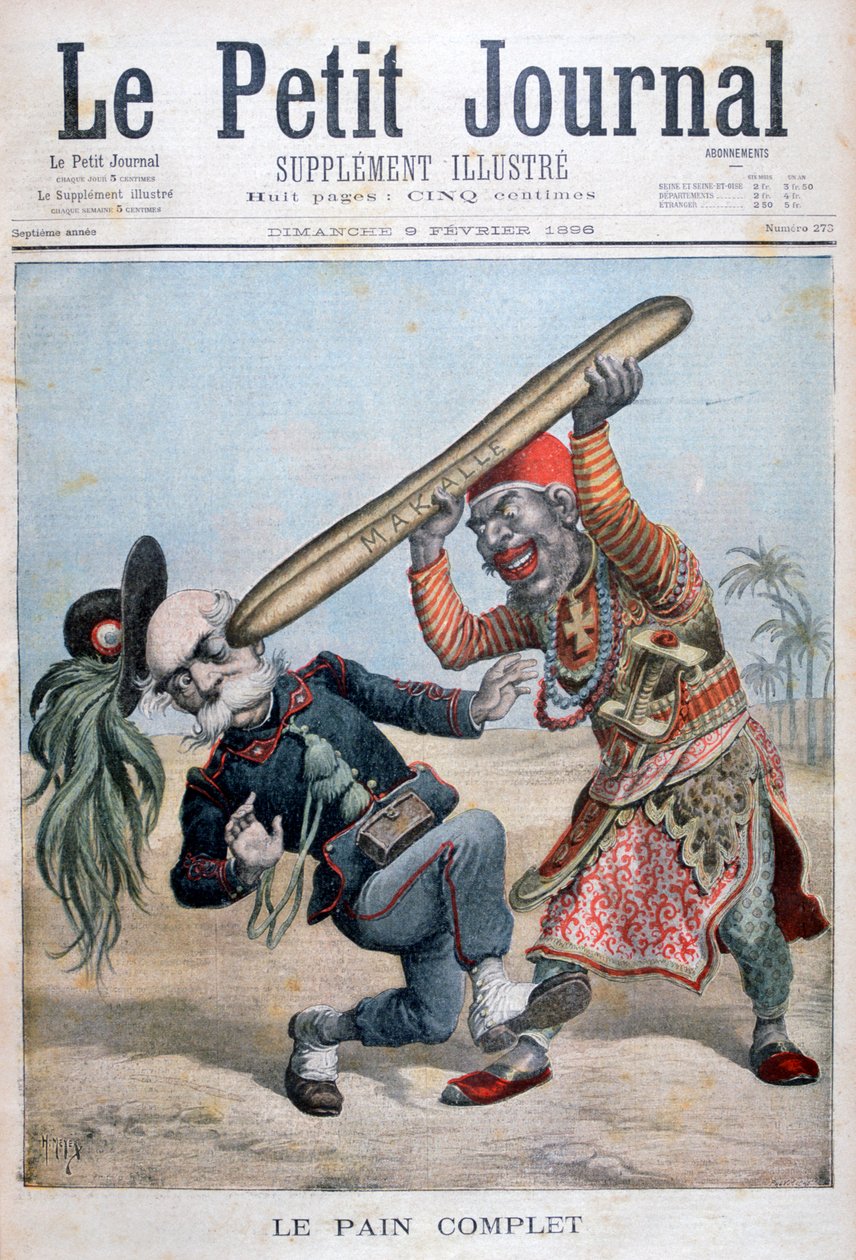كاريكاتير فرانشيسكو كريسبي ، سياسي إيطالي ، 1896 بواسطة هنري ماير