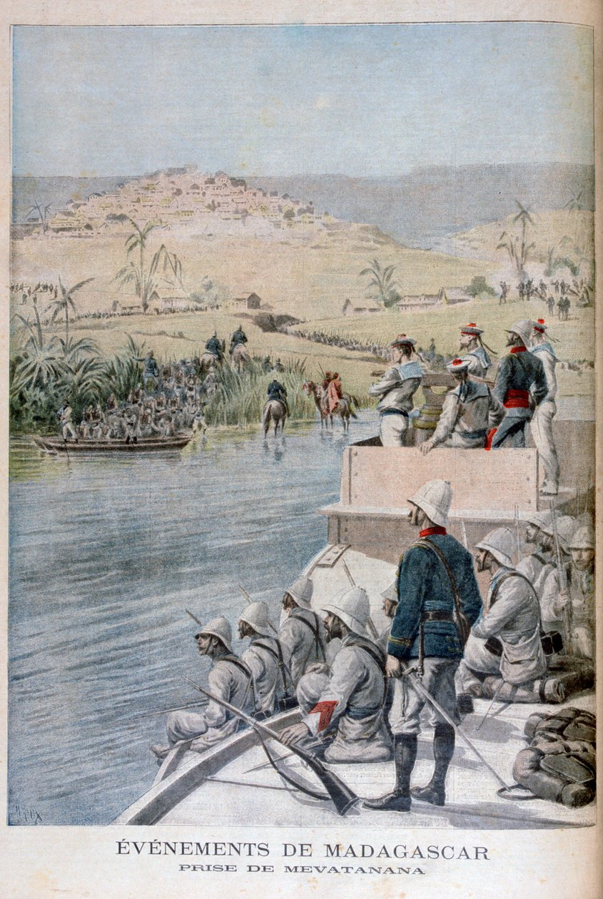 الأحداث في مدغشقر: القبض على ميفاتانا ، 1895 بواسطة هنري ماير