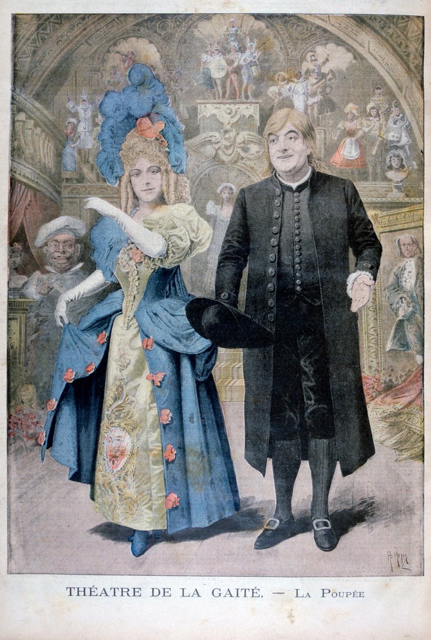 La Poupée ، مسرح de la Gaite ، باريس ، 1896 بواسطة هنري ماير