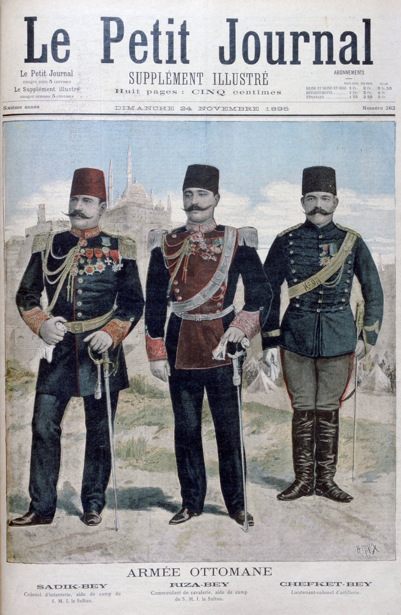 الجيش العثماني ، 1895 بواسطة هنري ماير