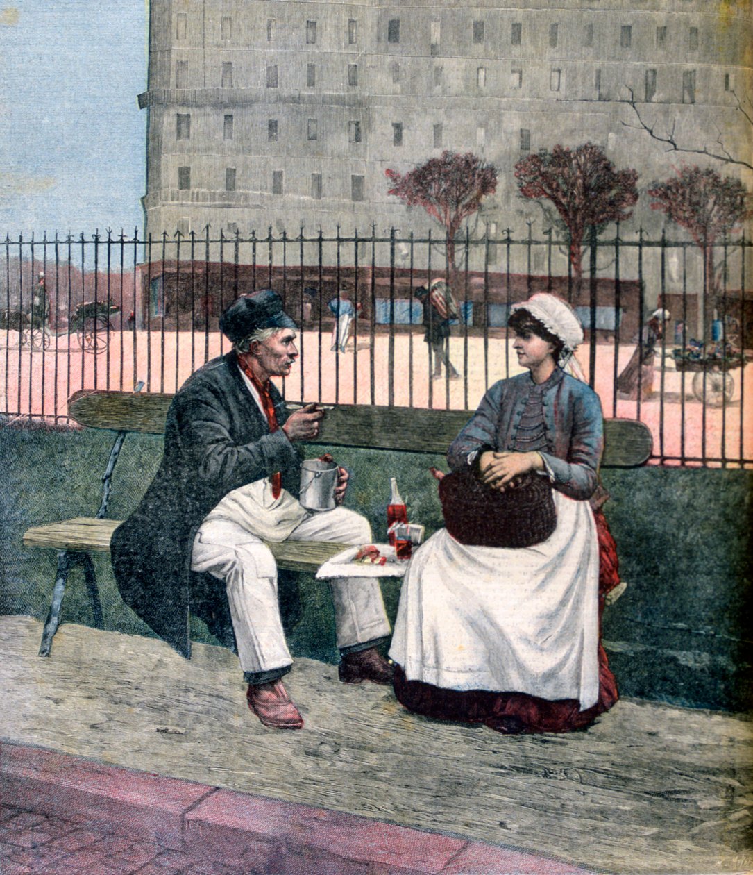 غداء العمال ، 1891 بواسطة هنري ماير