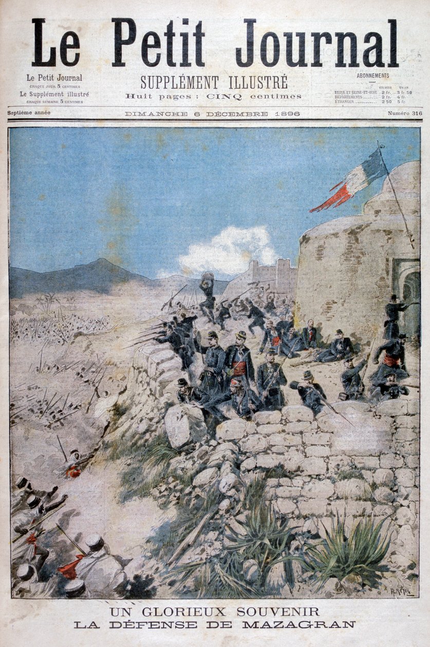 الدفاع عن الجزائر ، 1896 م بواسطة هنري ماير