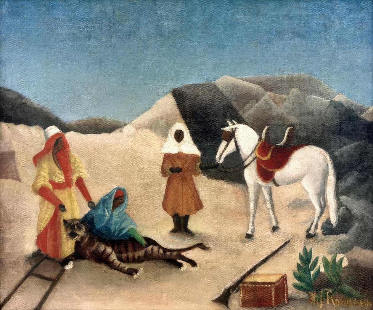 النمر النمر بواسطة هنري روسو