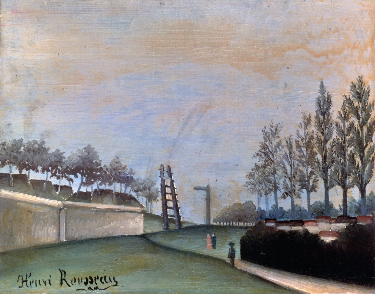 منظر لفانفيس ، 1909. بواسطة هنري روسو