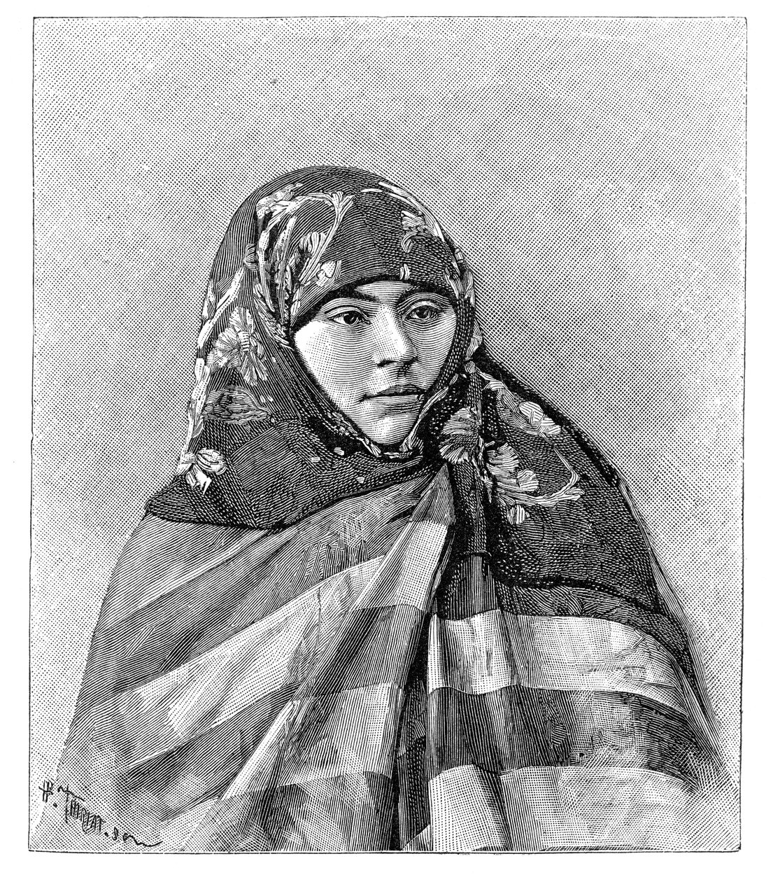 امرأة من بروكسل ، 1895. بواسطة هنري تيريات