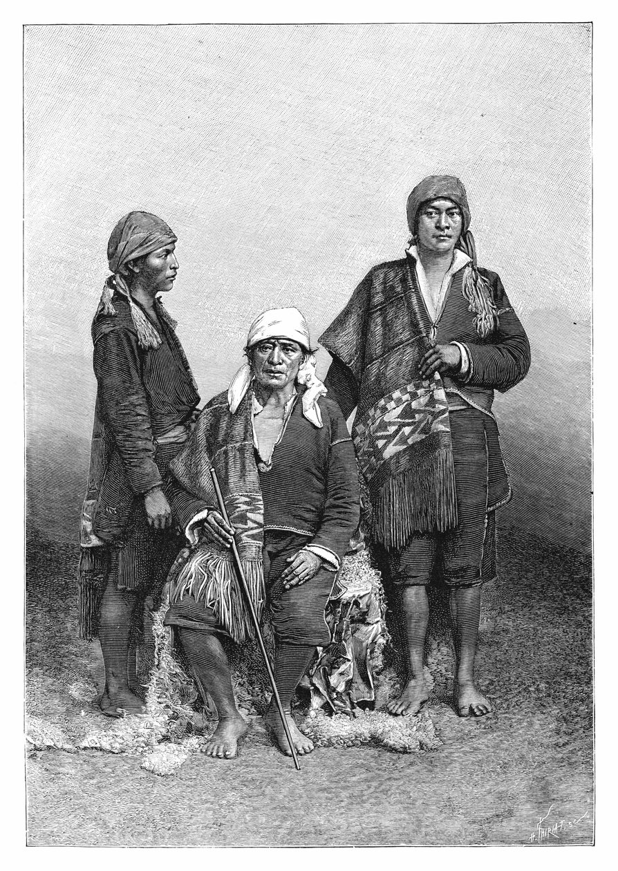 هنود Tecpan ، غواتيمالا ، c1890. بواسطة هنري تيريات
