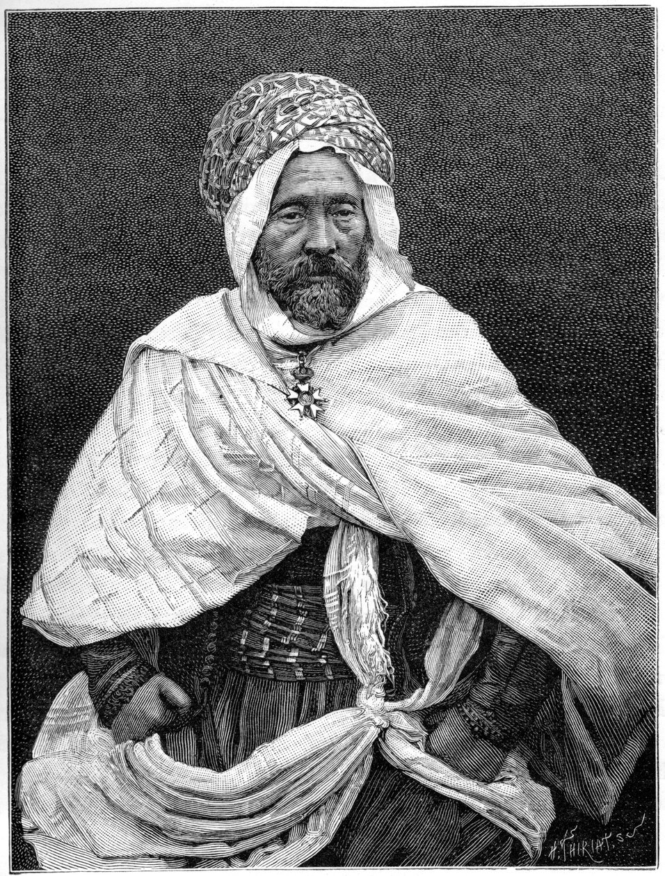 آغا توجورت ، c1890 بواسطة هنري تيريات