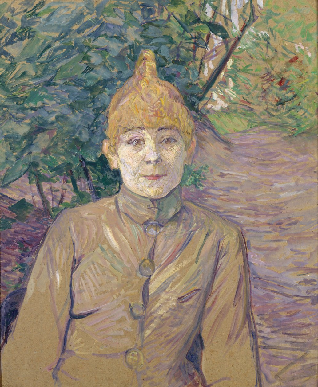 The Streetwalker ، c1890-91 (زيت على ورق مقوى) بواسطة هنري دي تولوز لوتريك
