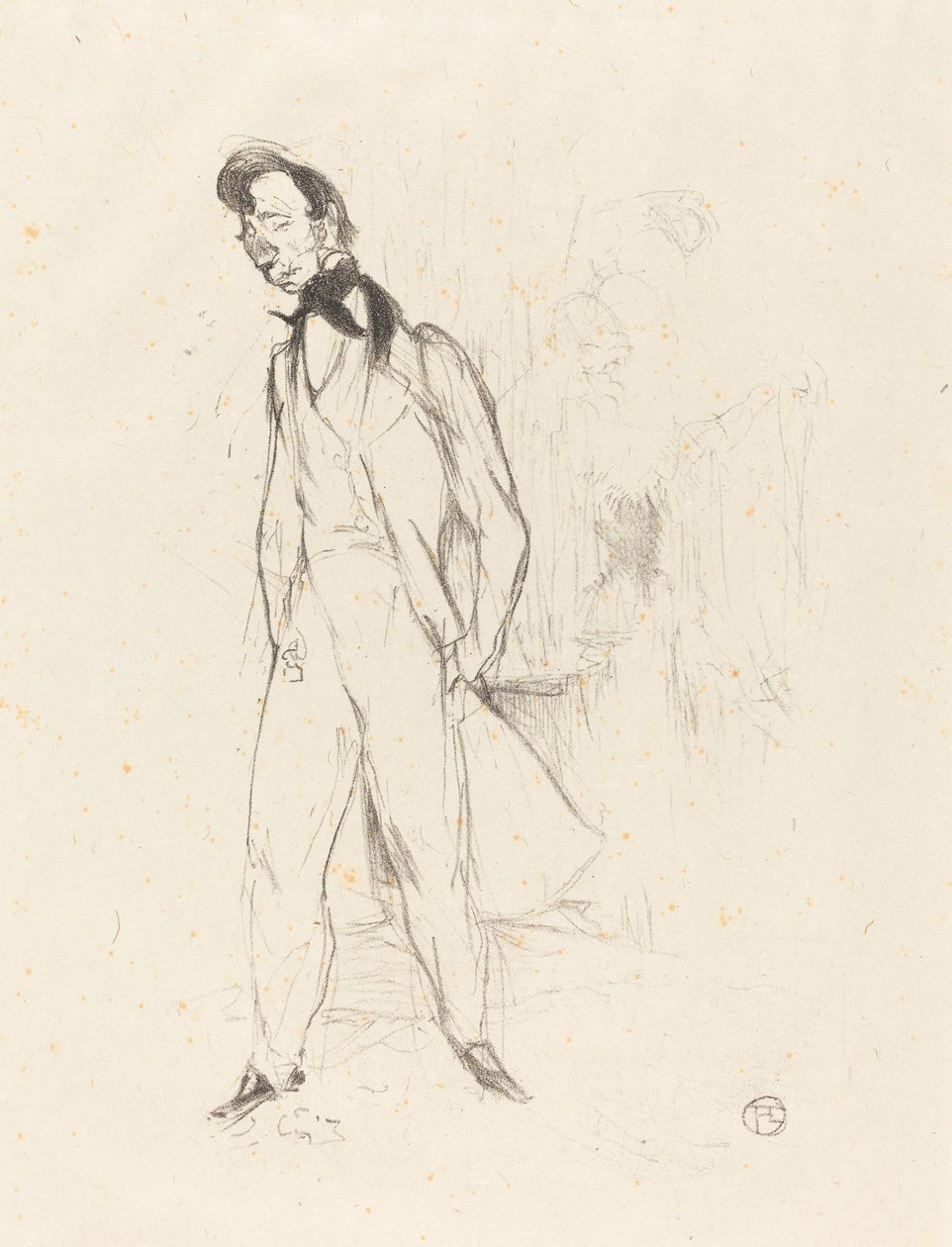 Adolphe أو الشاب الحزين Adolphe أو الشاب الحزين 1894. بواسطة هنري دي تولوز لوتريك