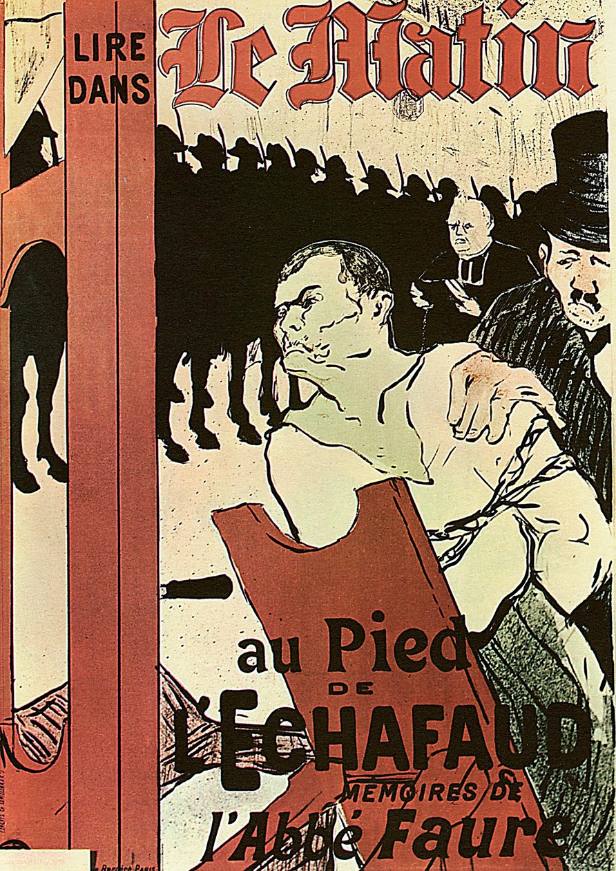 عند سفح التشافود ، 1893. بواسطة هنري دي تولوز لوتريك