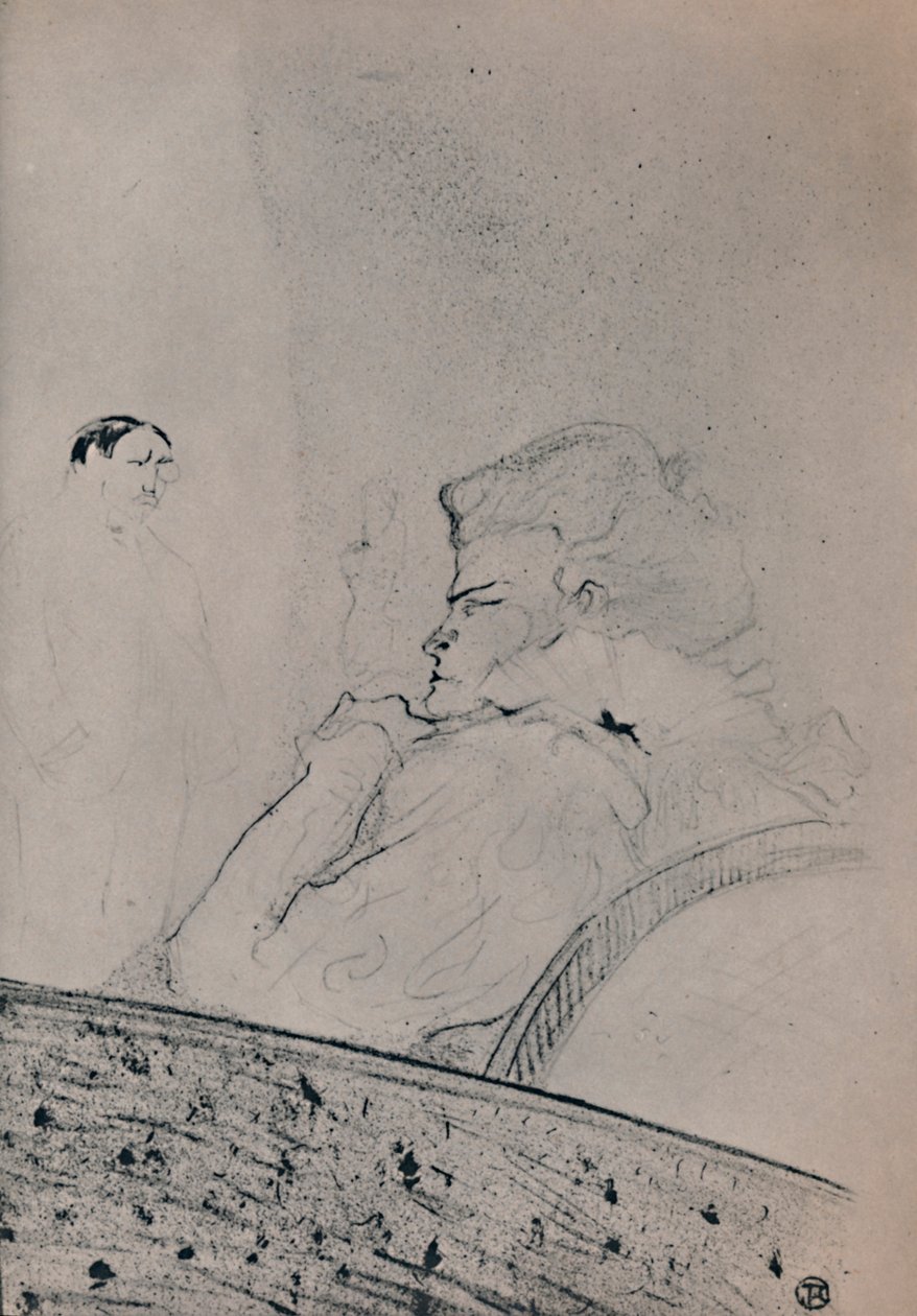 براندز في غرفة تبديل الملابس ، c.1895 ، 1946 بواسطة هنري دي تولوز لوتريك