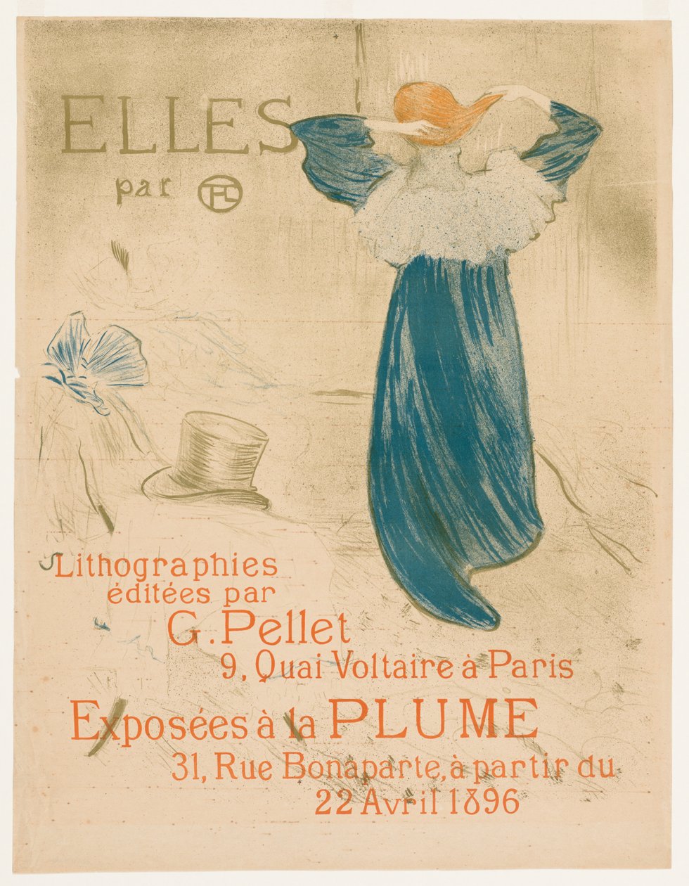 هم: Frontispiece ، 1896. بواسطة هنري دي تولوز لوتريك