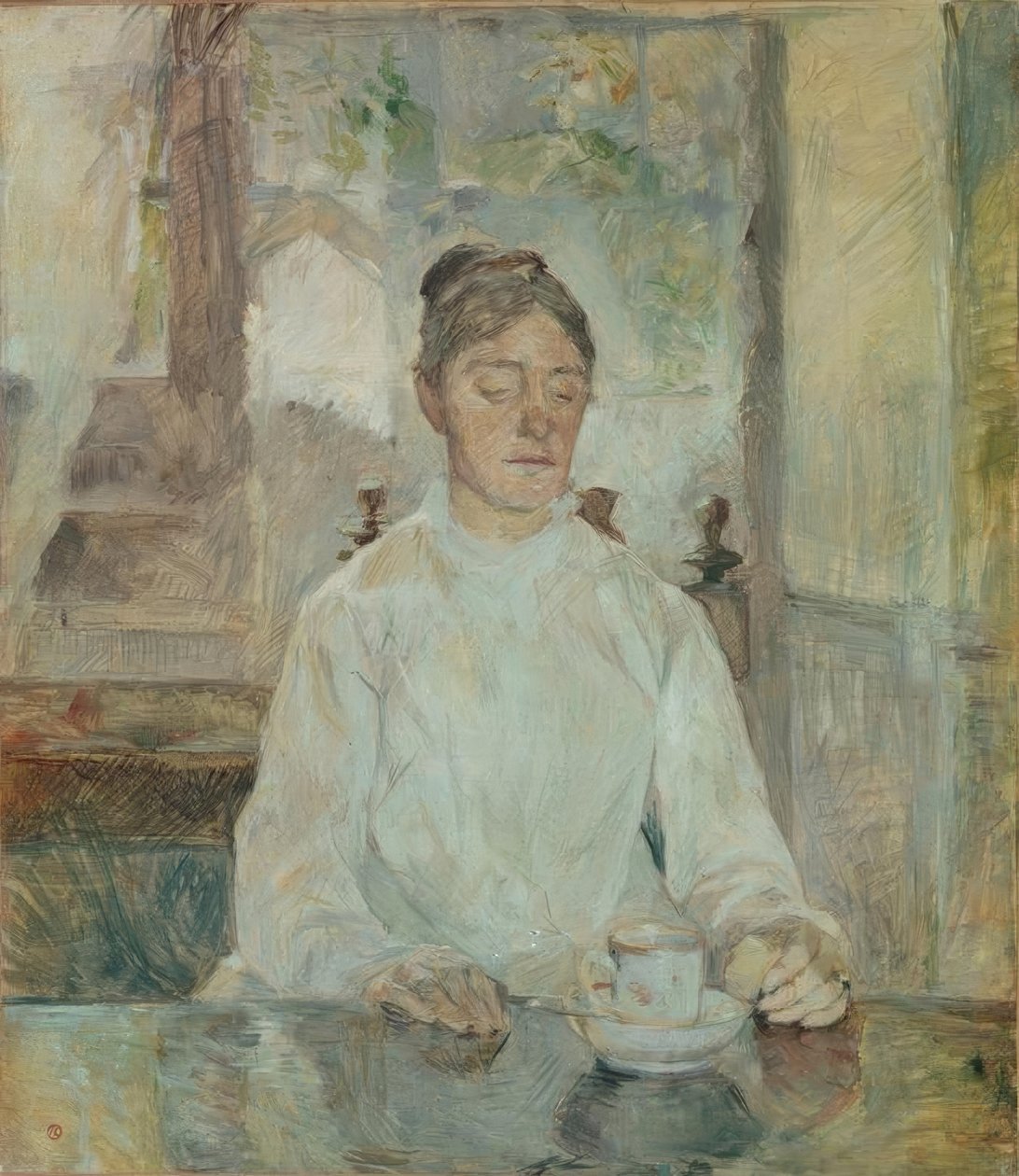 والدة الفنانة الكونتيسة Adèle de Toulouse-Lautrec ، ال بواسطة هنري دي تولوز لوتريك