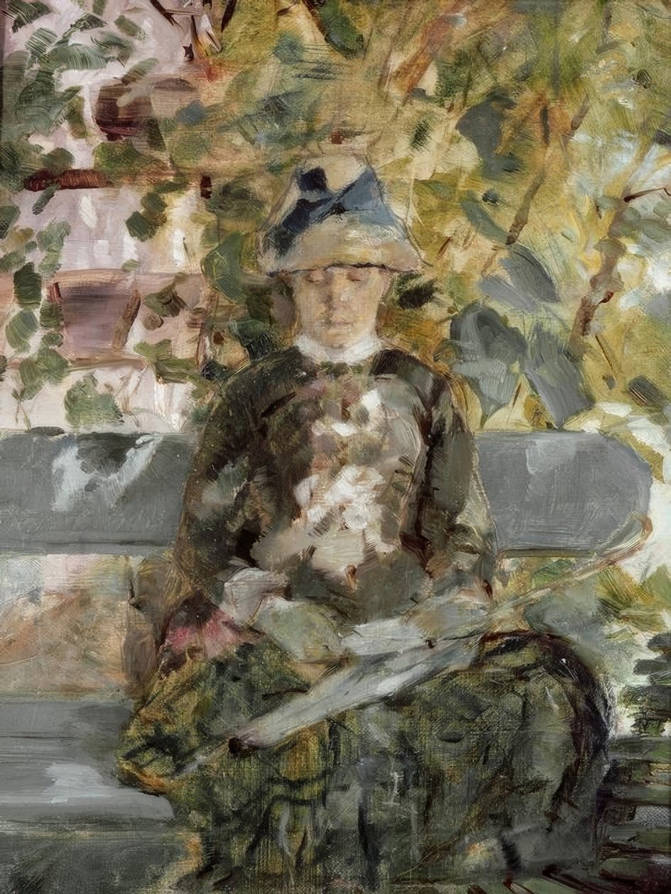 Madame la comtesse Adèle de Toulouse– Lautrec بواسطة هنري دي تولوز لوتريك