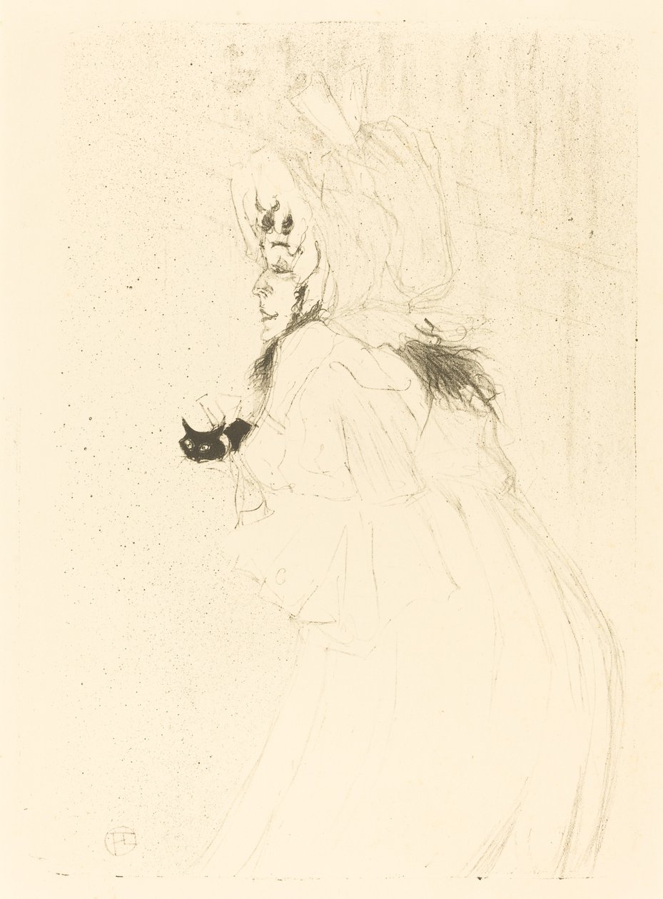 May Belfort Bowing Miss May Belfort saluant ، 1895. بواسطة هنري دي تولوز لوتريك