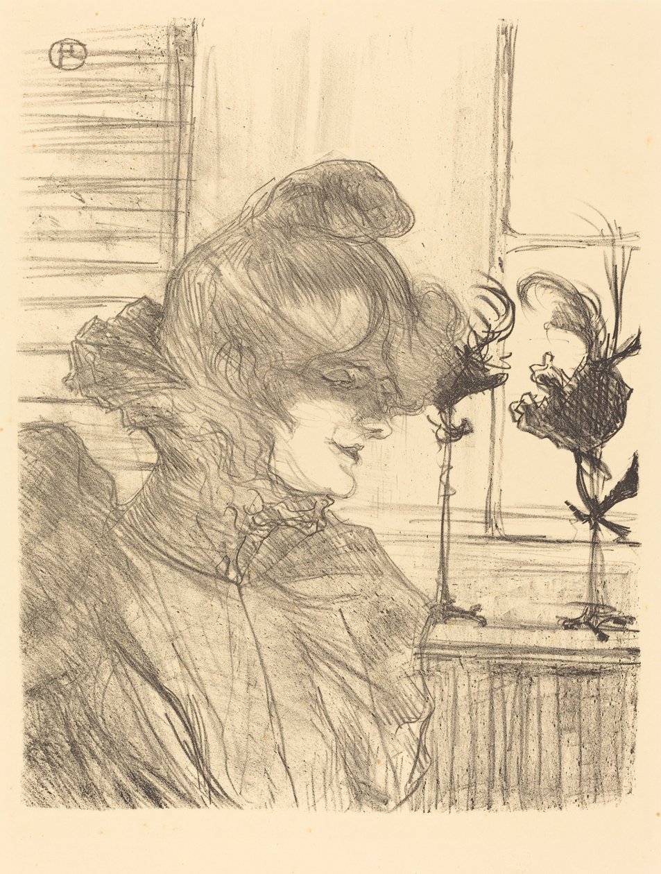 السيدة Le Marguoin ، Milliner Mme. Le Marguoin ، milliner ، 1900. بواسطة هنري دي تولوز لوتريك